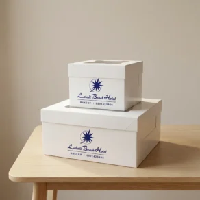 Labadi Beach Hotel - Customized Product Boxes on a Table